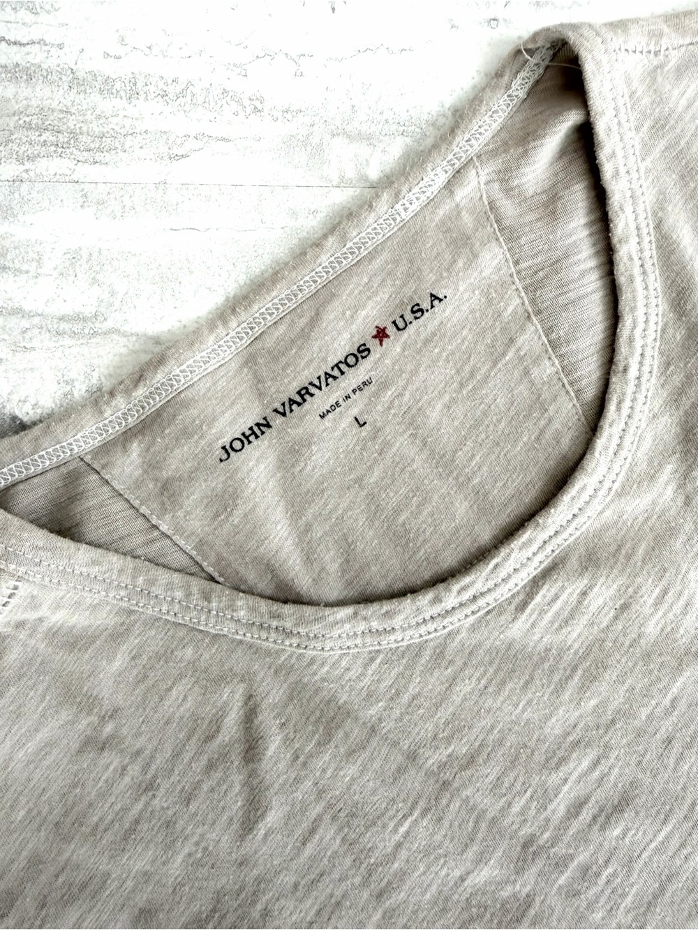 JOHN VARVATOS Slub Knit Shirt - Picture 4 of 4
